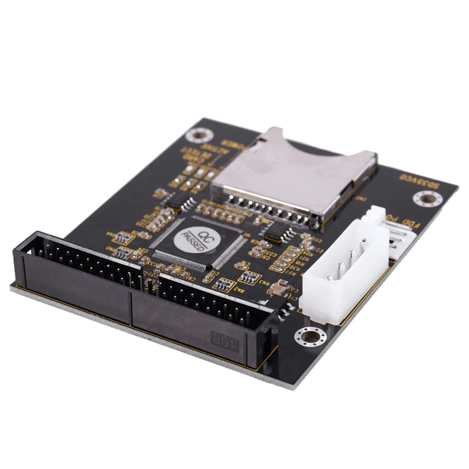

AA84 2 Pcs SD SDHC SDXC MMC Card To IDE 3.5Inch Male Adapter 40Pin & 44-Pin