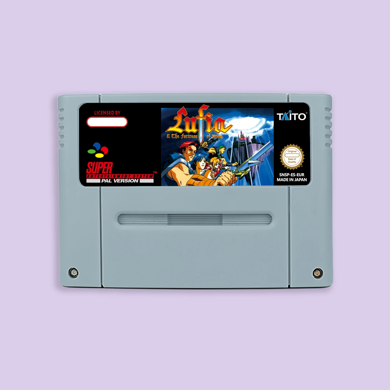 Lufia e a Fortaleza da Perdição 2 -Rise of the Sinistrals, jogo RPG para SNES, 16 Bit, EUA, NTSC ou EUR PAL cartucho de videogame