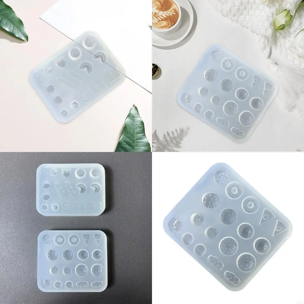 

72XE Flexible Alternative Resin Mold Practical Moulds for Creating Unique Gifts