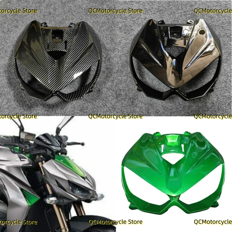 

Motorcycle Front Upper Fairing Headlight Cowl Nose Fit for Kawasaki Z1000 2014 2015 2016 2017 2018 2019-2023