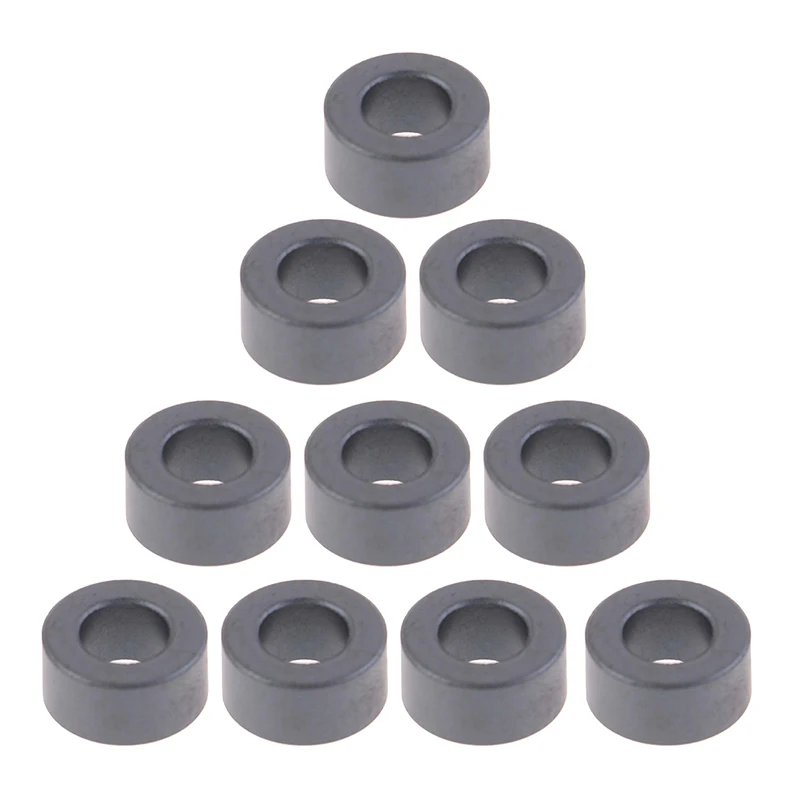 Lot de 10 filtres Anti-interférence en Ferrite de Zinc, anneau magnétique, haute fréquence, taille 14x8x7mm