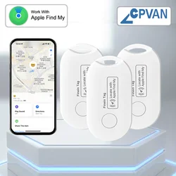 CPVAN Tracker Device For Apple iOS System Find My APP Child Finder Pet bike Bag Anti-loss GPS Tracker Smart Bluetooth AirTag