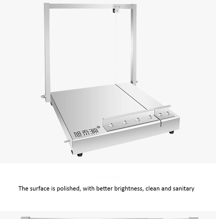 Commercial Manual Chocolate Cutting Machine Butter Cutting Machine Chocolate Cake Cheese Soft Candy Cutter