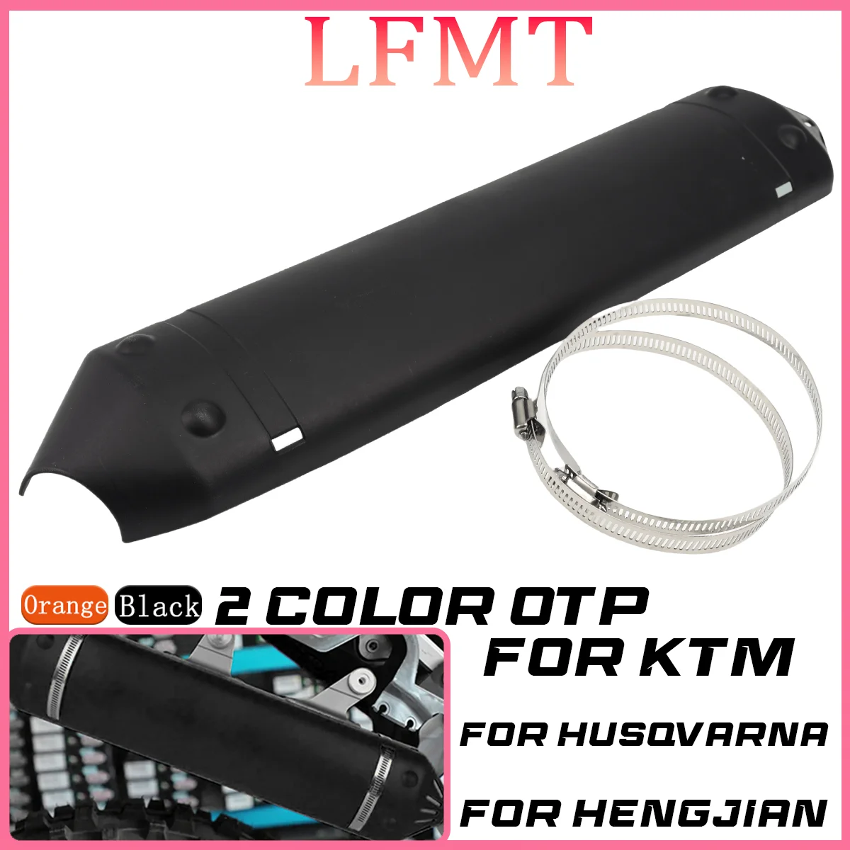 

Motorcycle Exhaust Tail Section Protective Cover For KTM EXC XC XCW 250 300 TPI Husqvarna TE 2020 2021 2022 Modified Accessorie
