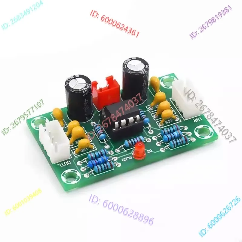 XH-A902 Operational Amplifier Module Power Amplifier Preamp NE5532 Tone Board Preamplifier 5 Rate Wide Voltage