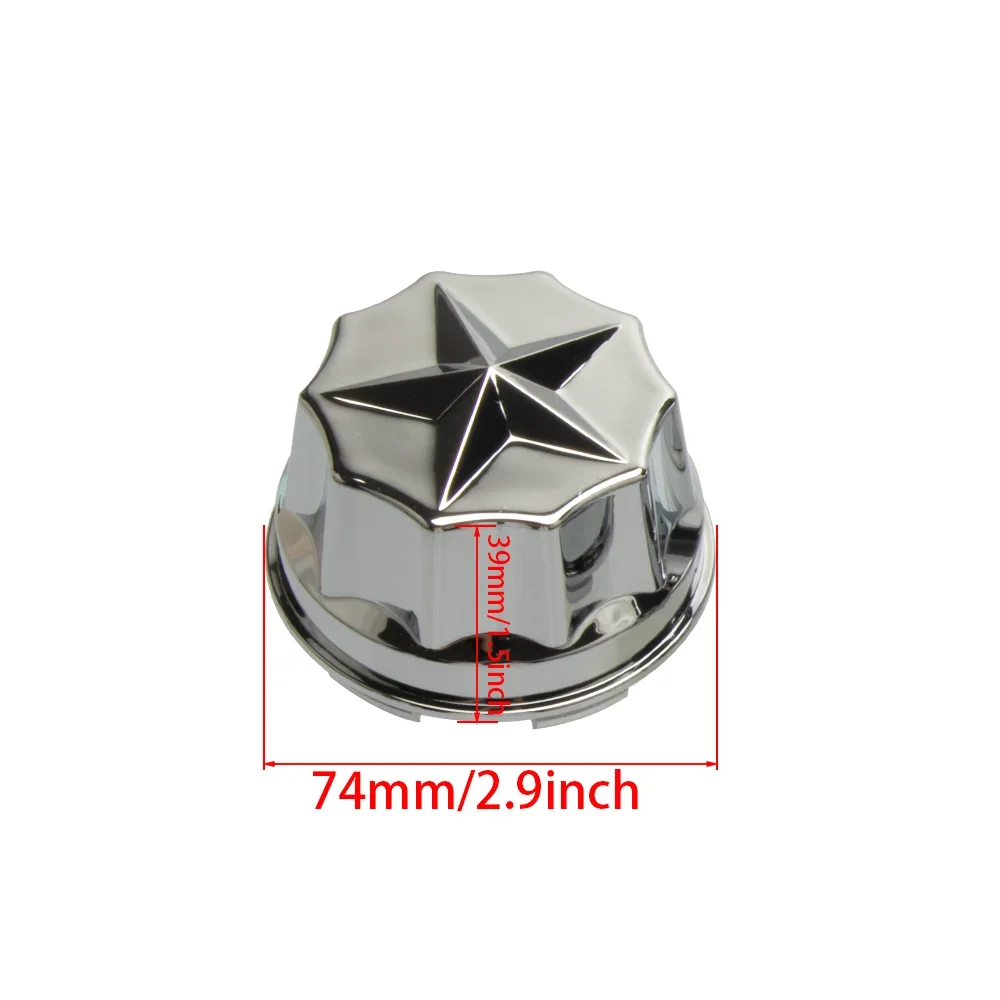 4Pcs/lot Decorative Cover Electroplating Special Hub Caps for ATV UTV Buggy Quad Bike 10 inch 12 inch 14 inch Alloy Wheels Parts