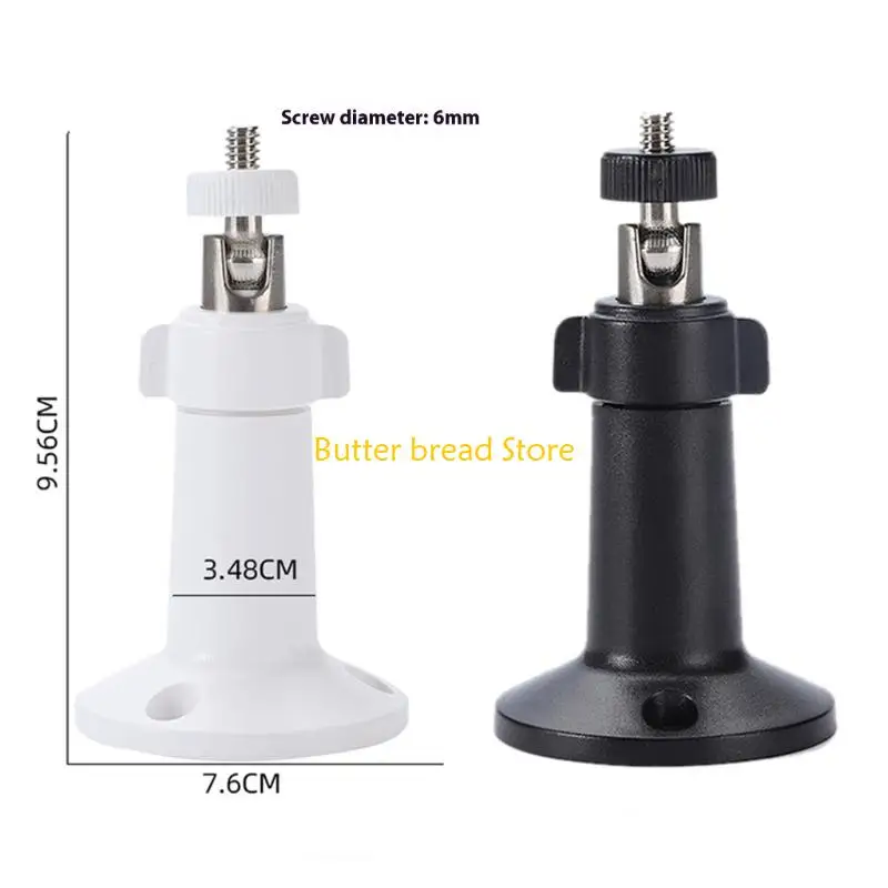 W89C vigilancia cámaras cámara 360 Rotación ajustable Soporte cámara CCTV para techo montaje en pared o