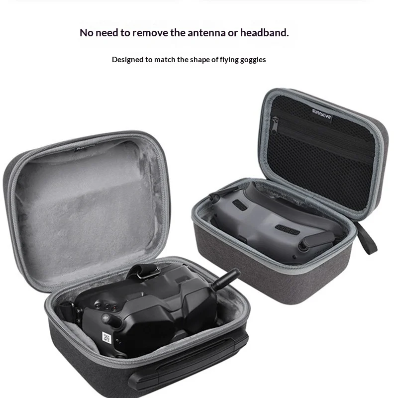 Compatible with DJI AVATA Goggles 2 Carrying Case, FPV Remote Controller, 2/3 Scale Racing Drone Accessories