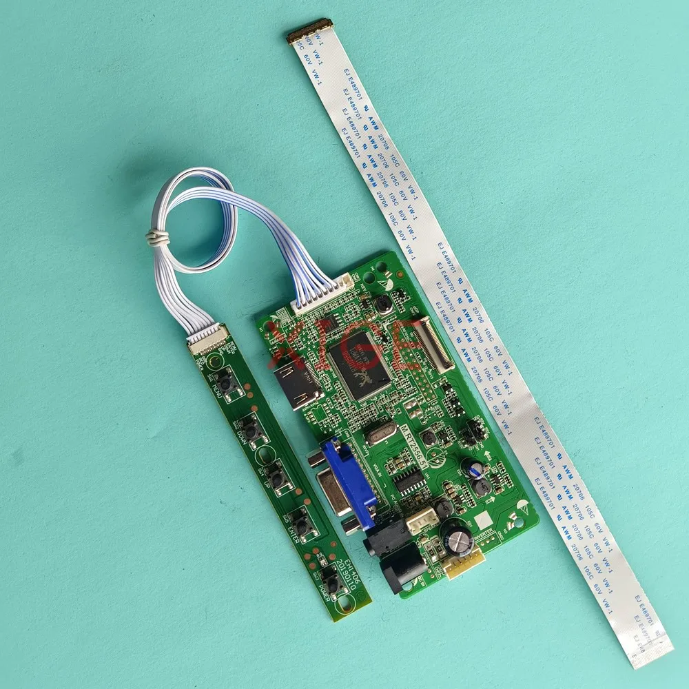 

For B156XTN04 B156XTN07 B156XTN02 B156XW04 G156XTN02 B156XTN03 Controller Drive Board 1366x768 EDP-30Pin HDMI+VGA Matrix DIY Kit