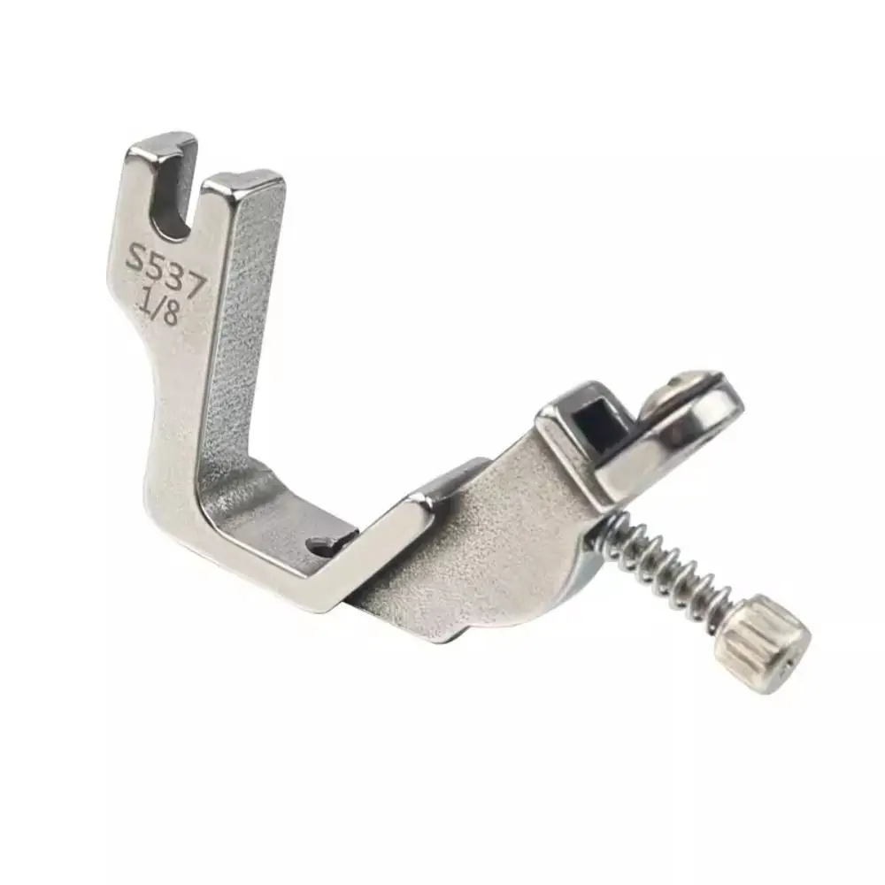 S537 Pleated Wrinkled Presser Foot Right Guide Multifunctional Pressing Foot Industrial Lockstitch Sewing Machine Feet