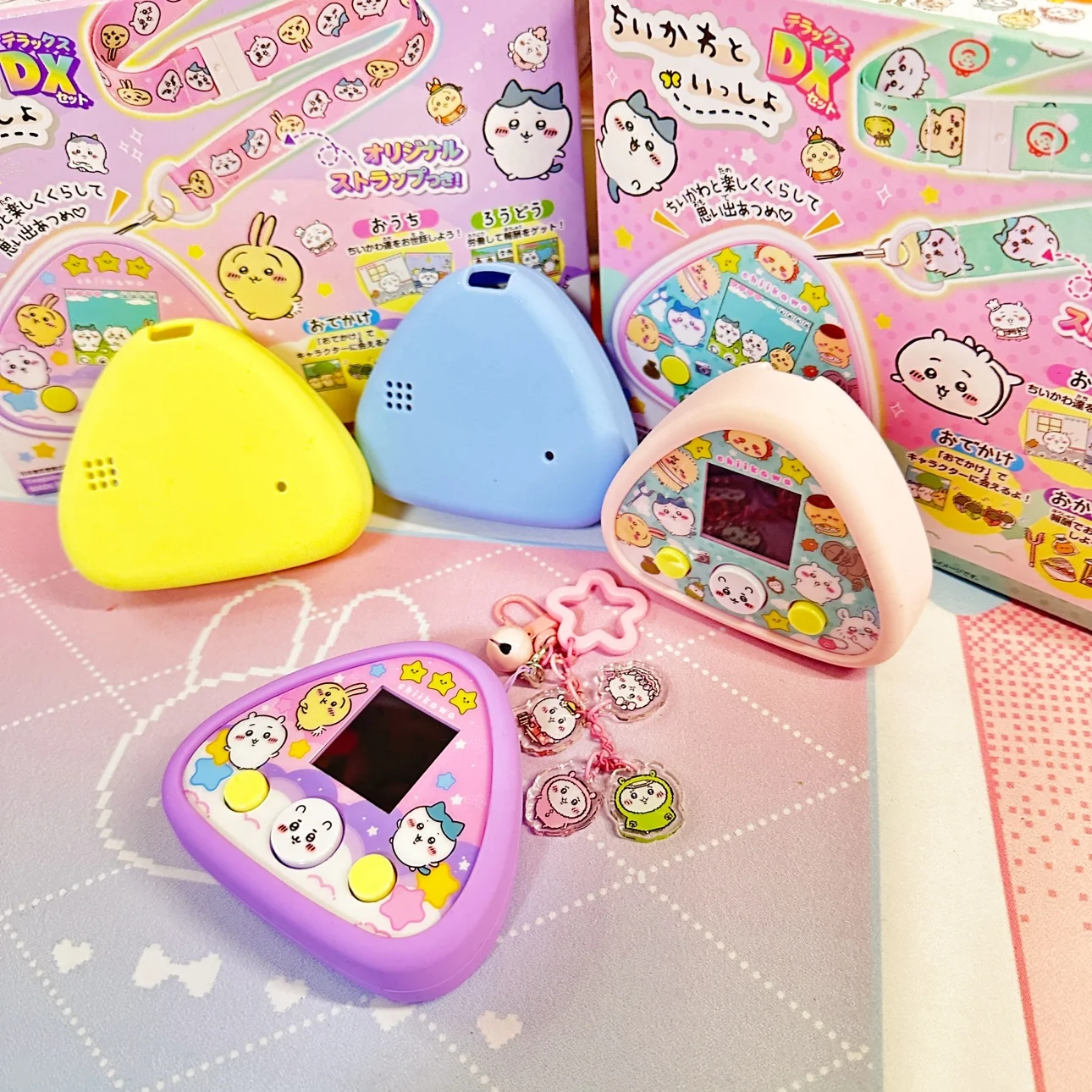 

Chiikawa V-pet Tamagotchi Uni электронный силиконовый защитный чехол для домашних животных мягкий чехол Защита от падения один предмет кулон Детские подарки игрушки