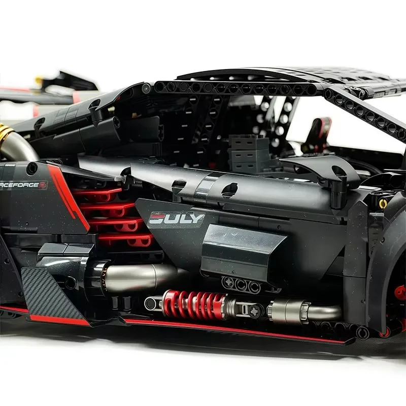 3809PCS Technical 1:8 Sport Supercar Building Blocks Mechanical Speed Racing Vehicle Model Construction Bricks Toys For Kid MOC
