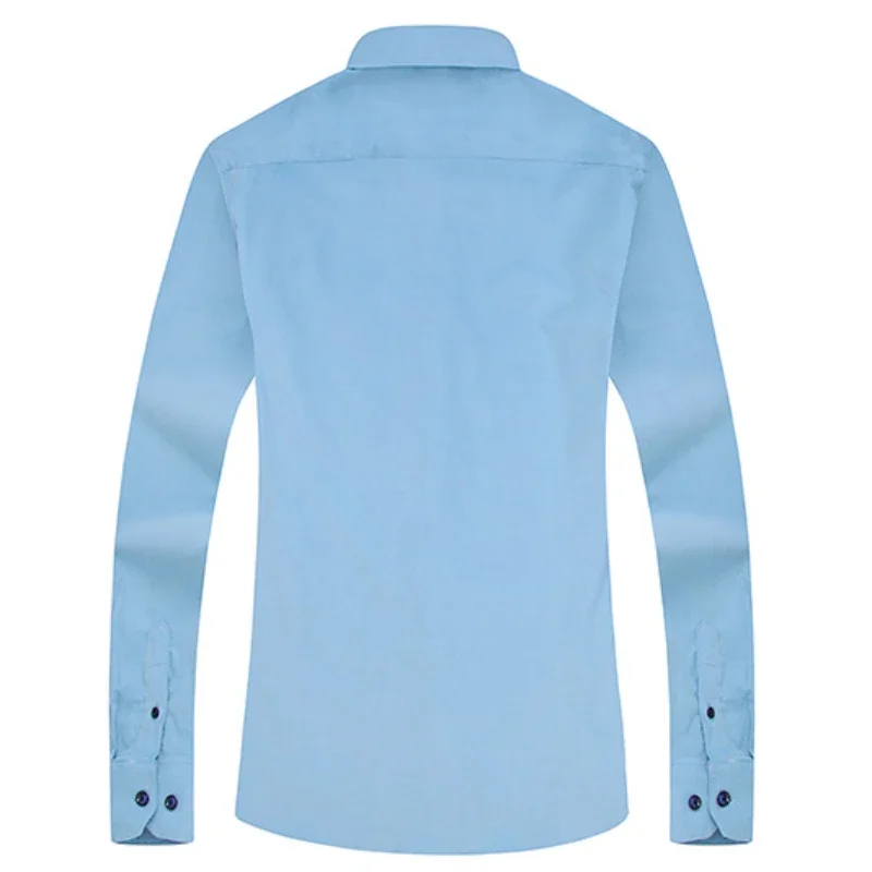 2025 Cotton Corduroy Casual Warm Solid  Shirt Long Sleeve Winter Regular Fit Mens Men\'s Shirts with Pokets