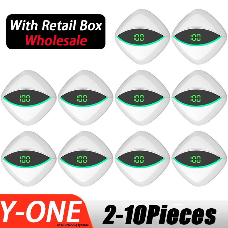 Y-One Bluetooth Earphones Smart Headphones Wireless Headset HiFi Earbuds Stereo Mini Sport TWS Suit Bluetooth Watch Phone PK M25