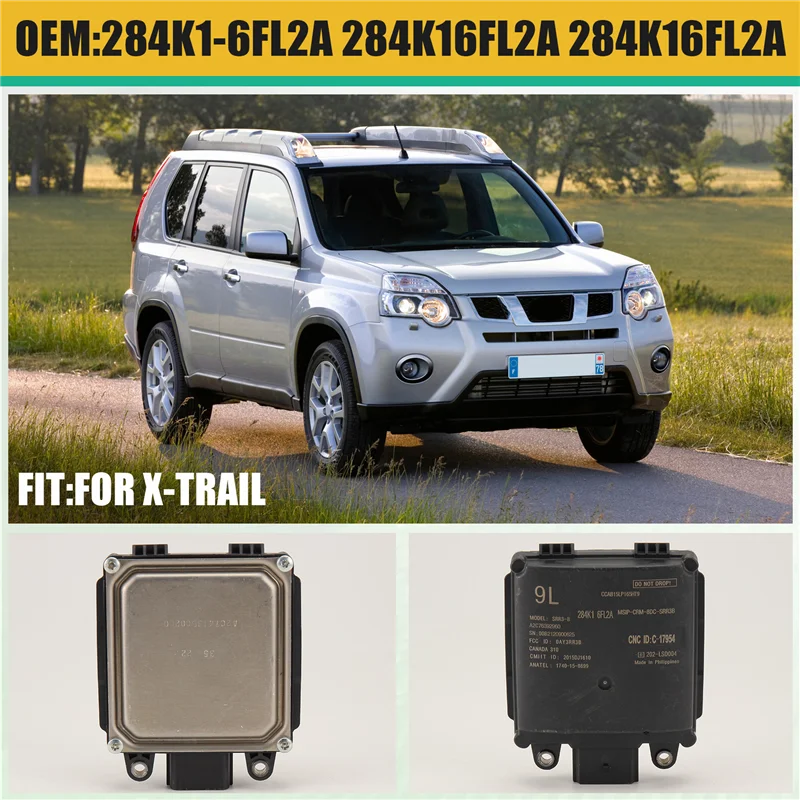 

For Nissan X-Trail Compatible Blind Spot Module 284K1-6FL2A 284K16FL2A 284K1-6FL2A Radar Monitoring Sensor