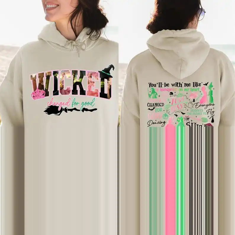 

Толстовка или толстовка Wicked the Musical: превращается в хорошем дизайне