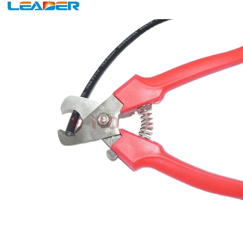 

LEADER SOLAR Freeshopping High Quality Solar Photovoltaic PV Wire Hand Cutter Tools for PV Cable Cutting Pliers Hot SellingSolar