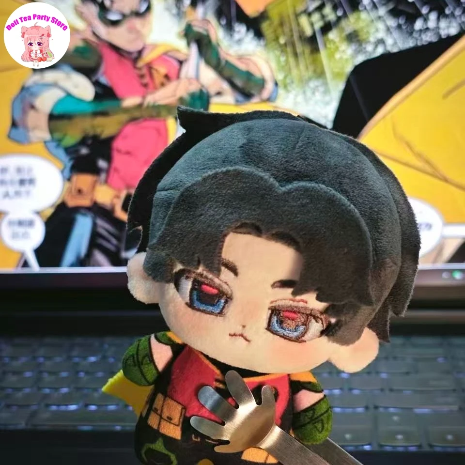 

10cm Anime Attributes Figure Plush Doll Toy Starfish Body Stuffed Plushies Game Puppet Cosplay Pendant Mascot Gifts