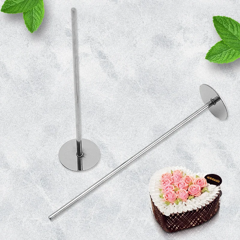 

1/2Pcs Flower Nails Cake Decorating Kit Heating Rod For Pan Core Cupcake Too Baking Stainless Steel Tool Sliver Cake Heating Rod