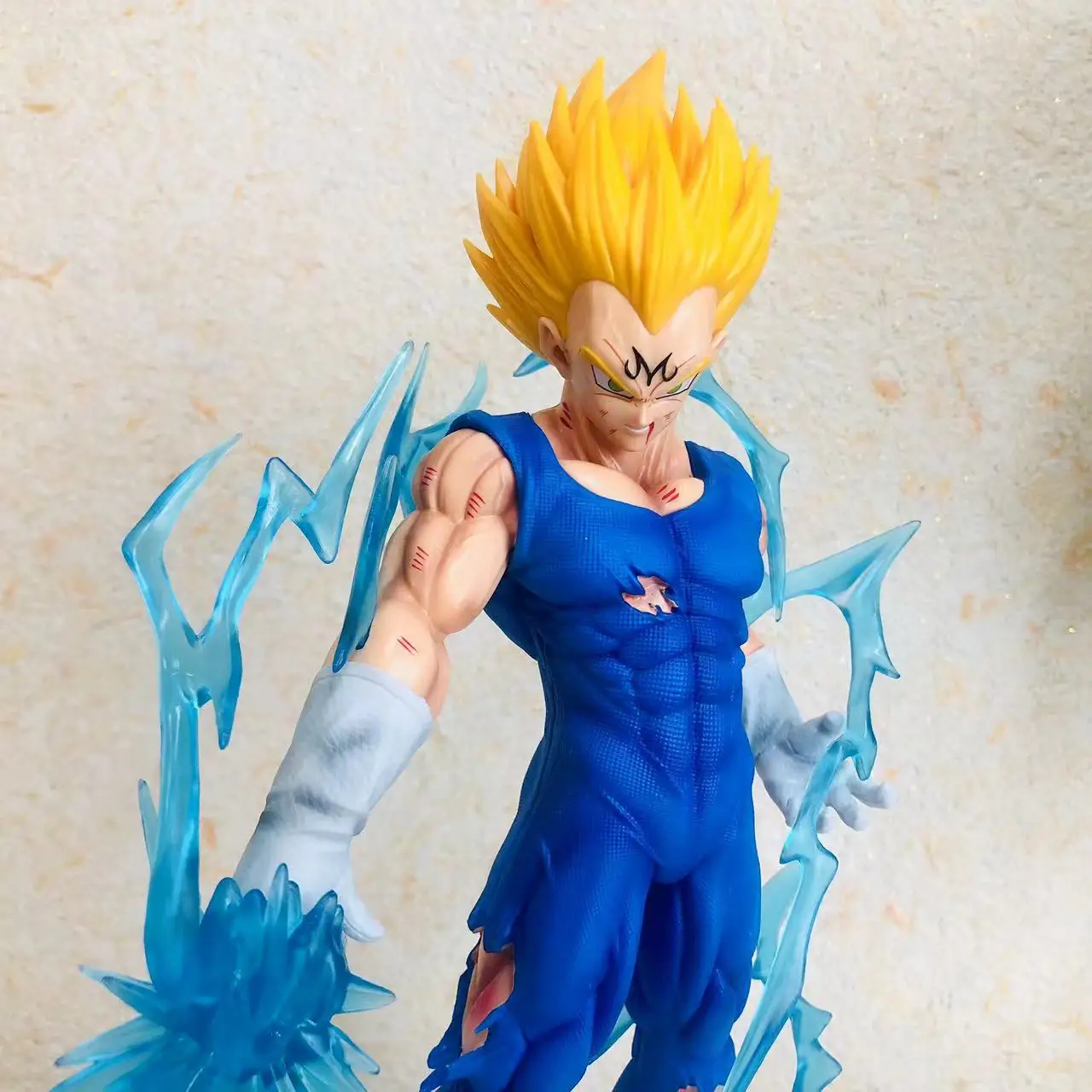 Figuras de acción de Anime de Dragon Ball Z, juguete de decoración de dibujos animados de Vegeta, autodestructo, estatua de Super Saiyan, 26cm
