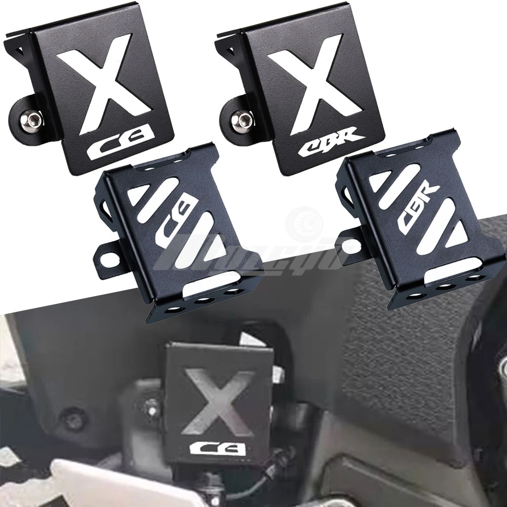 FOR HONDA CB400X CB500X CB500F CBR400R CBR500R / ABS 2019 2020 2021 2022 2023 2024 2025 2026 Moto Rear Brake Fluid Cap Covers