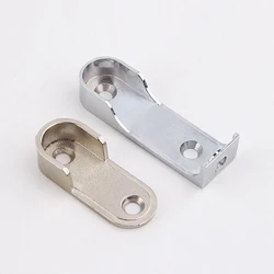 2/4/PCS Wardrobe Clothes Tube Support Closet Rod Pole End Bracket Thickening Holder Cupboard Hardware Furniture Accessories