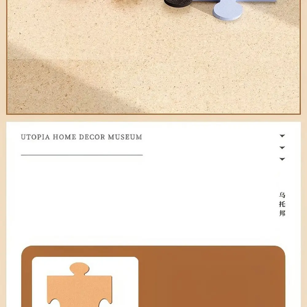 Modular Felt Wall Sticker Decorative Tiles For Home Background Decor Creative Photo Display Memo Board Living Room Wall Panels