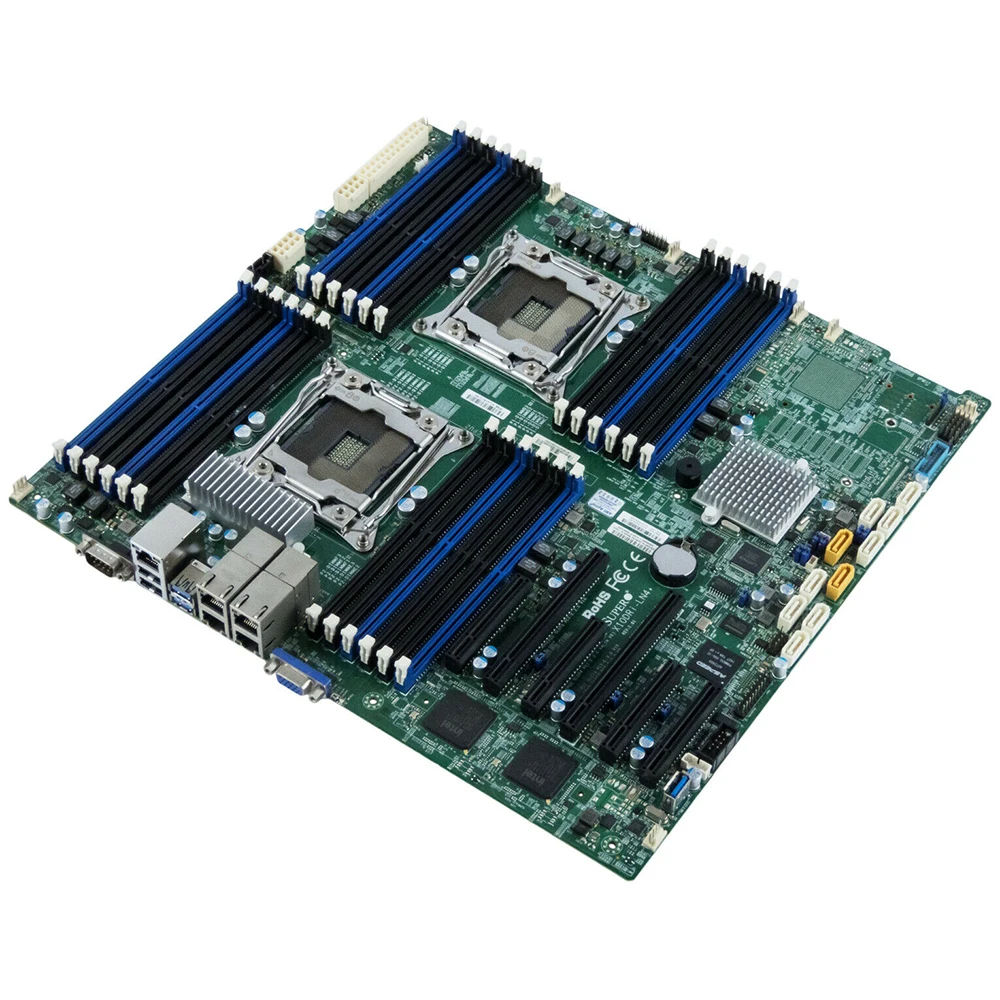 Placa base de estación de trabajo para Supermicro LGA2011 C612 X10DRi-LN4+