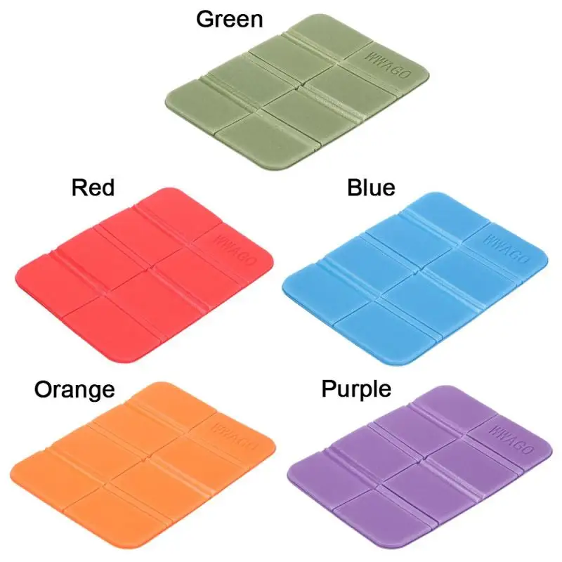 New Foldable Outdoor Dual Camping Mat Seat Moisture Proof Cushion Portable Waterproof Foam Pads Yoga Chair Picnic Beach Pad