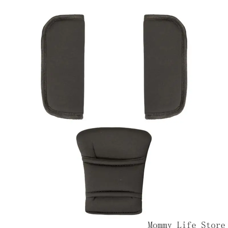 

Anti Pressure Strollers Crotch Shoulder Pad Breathable For Infant Pram Carts