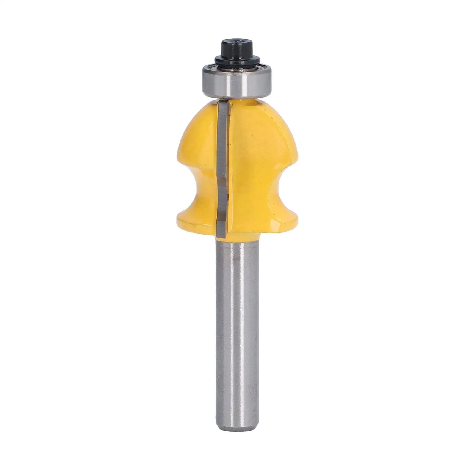 CNC Base Moulding Router Bit - 25.4mm Roundover Beading Tool for hardwood Edge Forming Architectural Molding