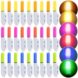 1/5pcs Fishing Electronic Rod Luminous Float Stick Pole Light Lithium Battery LED Removable Waterproof Night Fishing Accessories