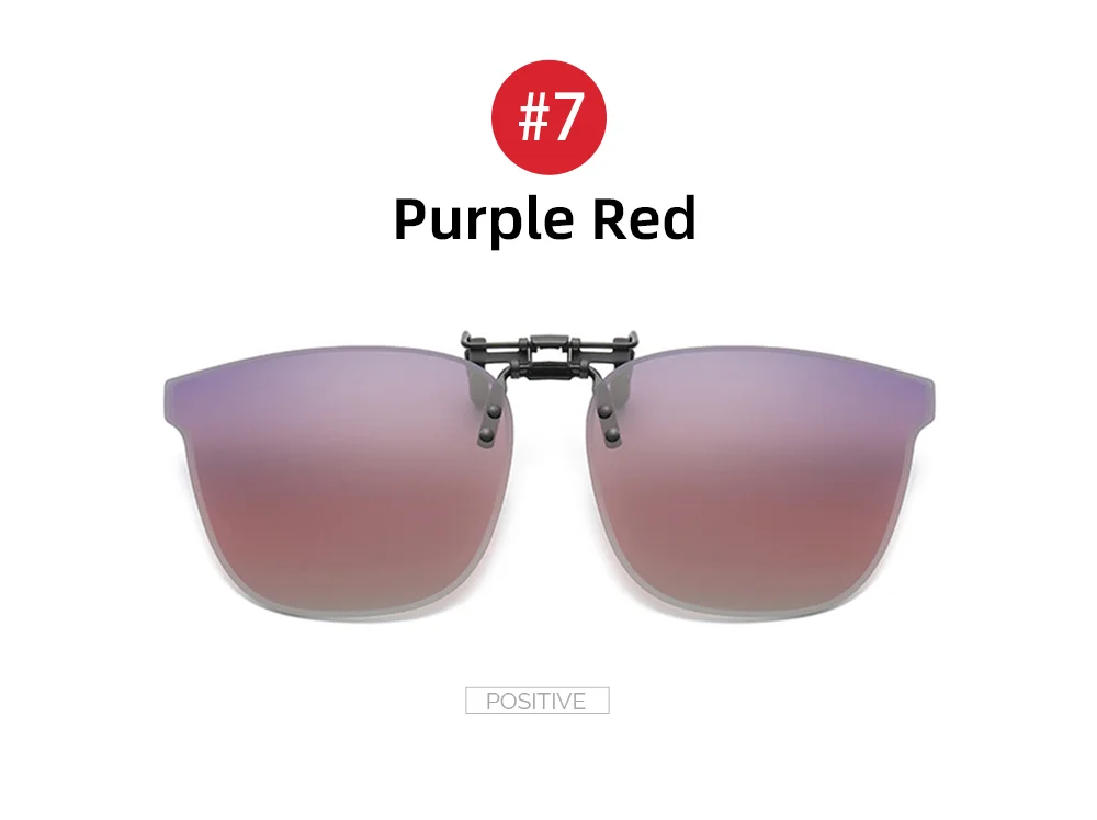 VIVIBEE Große, hochklappbare Sonnenbrille zum Aufstecken, polarisiert, für Herren, klassisch, UV400, photochrome Linse, Sonnenbrille für Damen – Detail 15