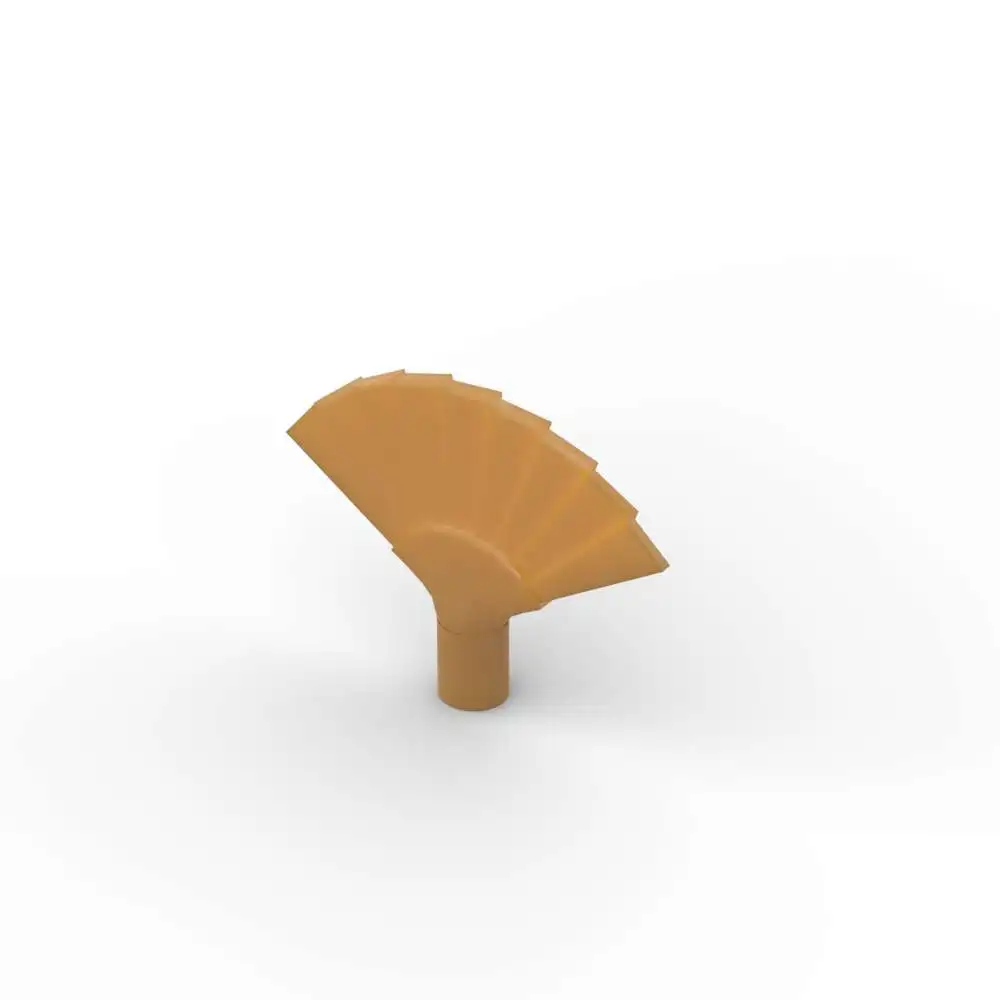 MOC 10 SZT. 93553 Zestaw Klocków Konstrukcyjnych - Wiatraczek Ręczny, Rekwizyty, Elementy do Składania, Zabawki DIY, Prezent Urodzinowy dla Dzieci