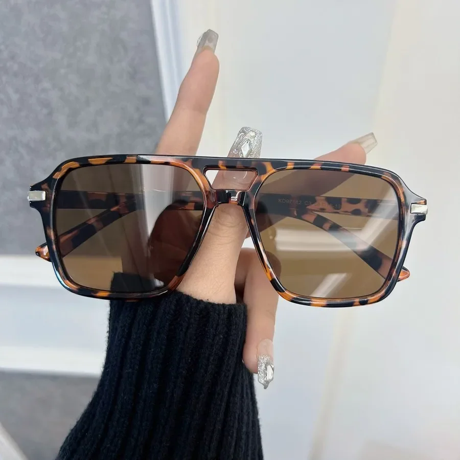 نظارات شمسية مربعة كلاسيكية كاجوال للنساء والرجال ماركة كلاسيكية نظارات شمسية دائرية كلاسيكية للجنسين Oculos #4