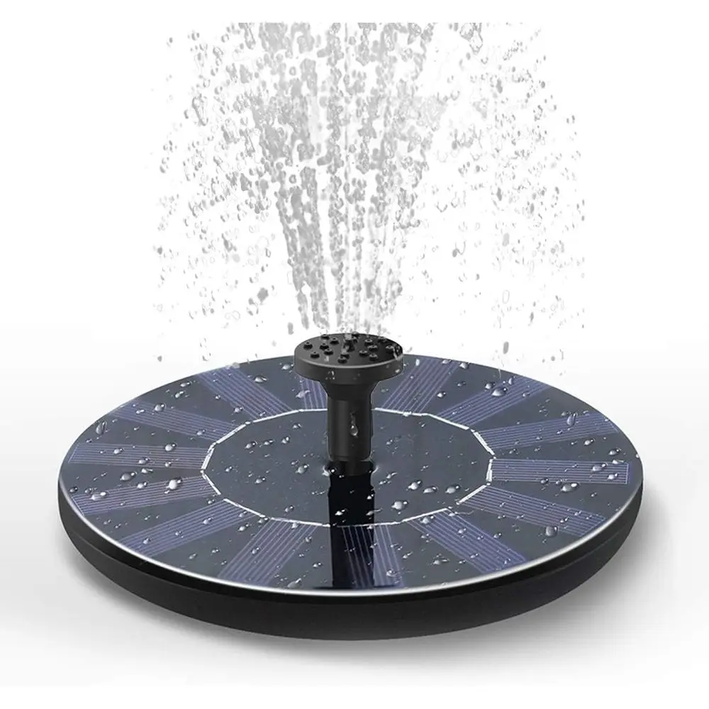 

New Upgraded Mini R Powered Free Standing R Panel Kit Water Fountain or Garden, Pond, Pool, and Outdoor