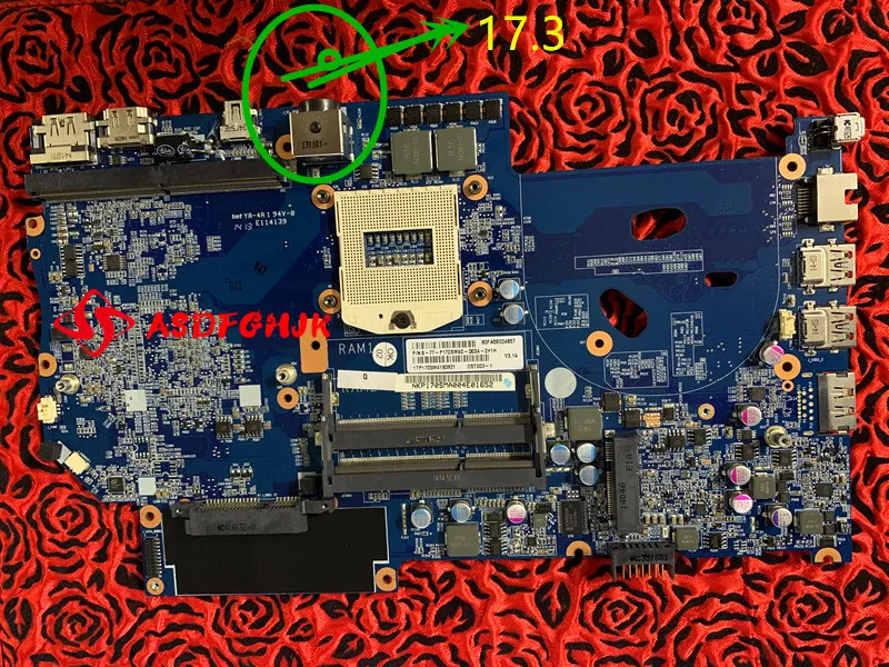 For Clevo P170SM LAPTOP Motherboard P150SMMB-0E 6-77-170SMA0-D03A 6-71-P15S0-DA3A  100% Perfect Work