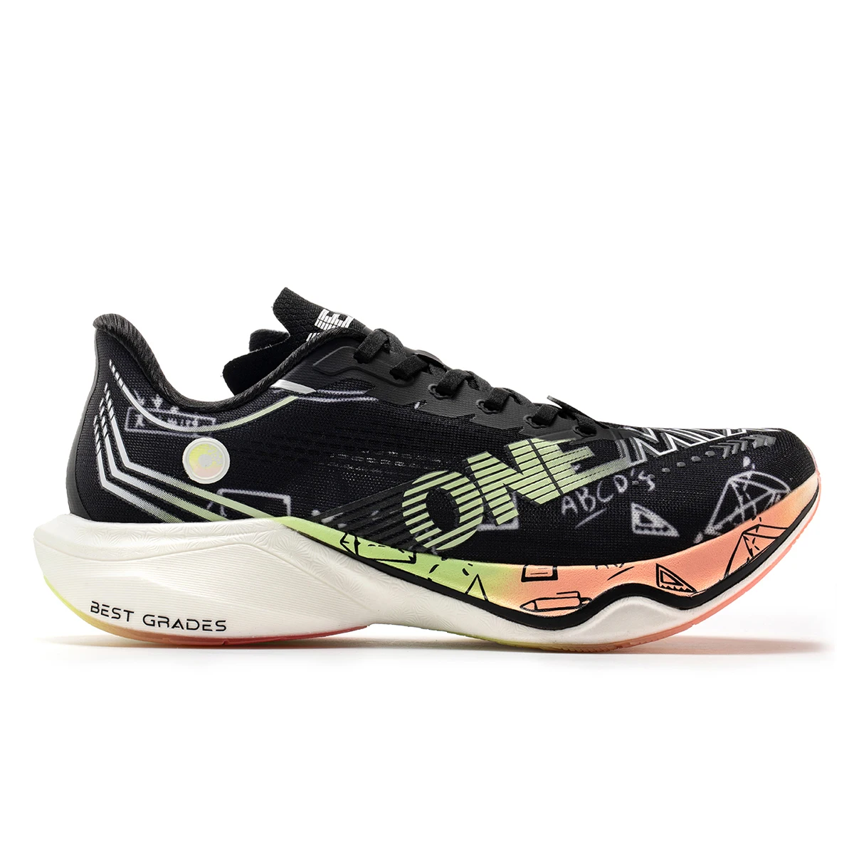 ONEMIX Nylon Carbon Plate Renn- und Trainingsschuhe für Herren mit vollständiger Stoßdämpfung, Sport-Carbon-Platte Laufschuhe – Detail 29