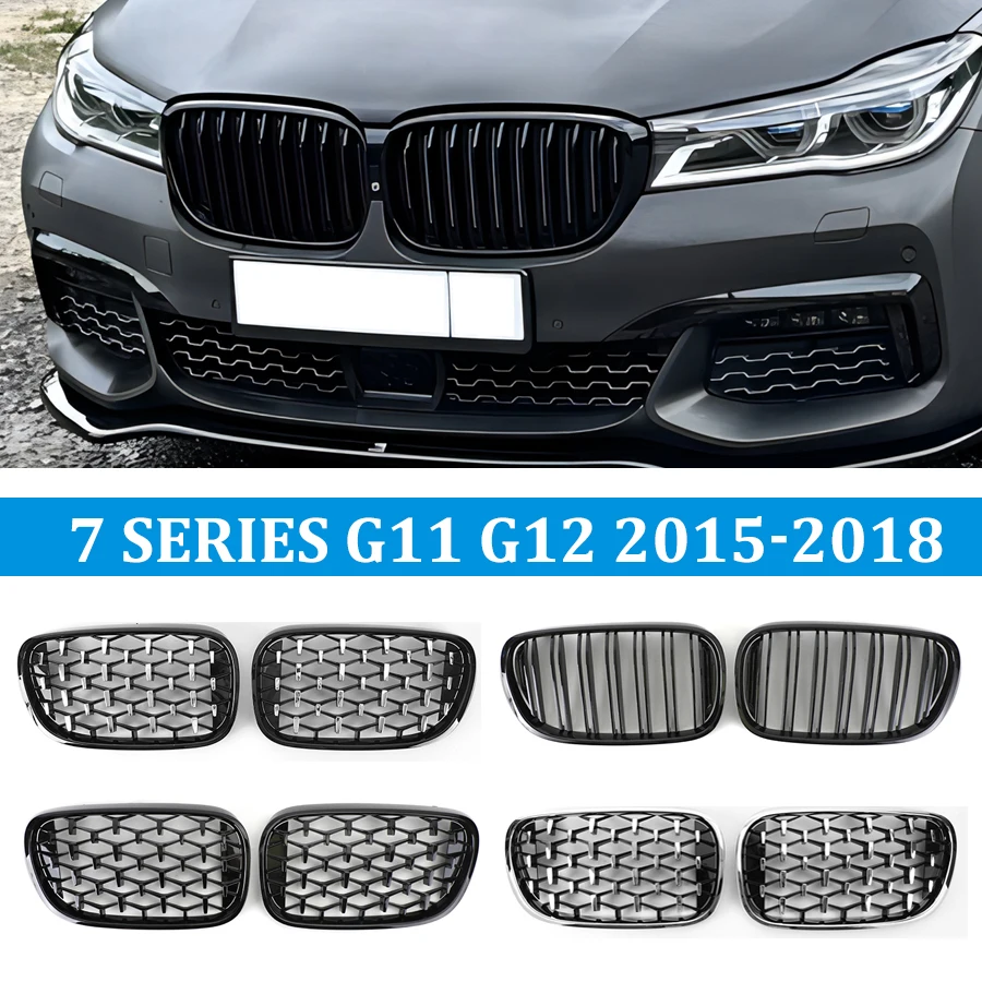 

Решетка для тюнинга автомобиля для BMW 7 серии G11 G12 2015 2016 2017 2018 PreLCI Pre-Facelift