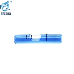 Glass bar type horizontal bubble Acrylic cylinder level bubble adjustment mini level ruler 8mm portable level