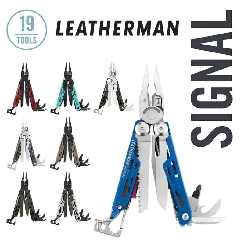

Универсальный инструмент LEATHERMAN для кемпинга с молотком и экстренным свистком-9 цветов