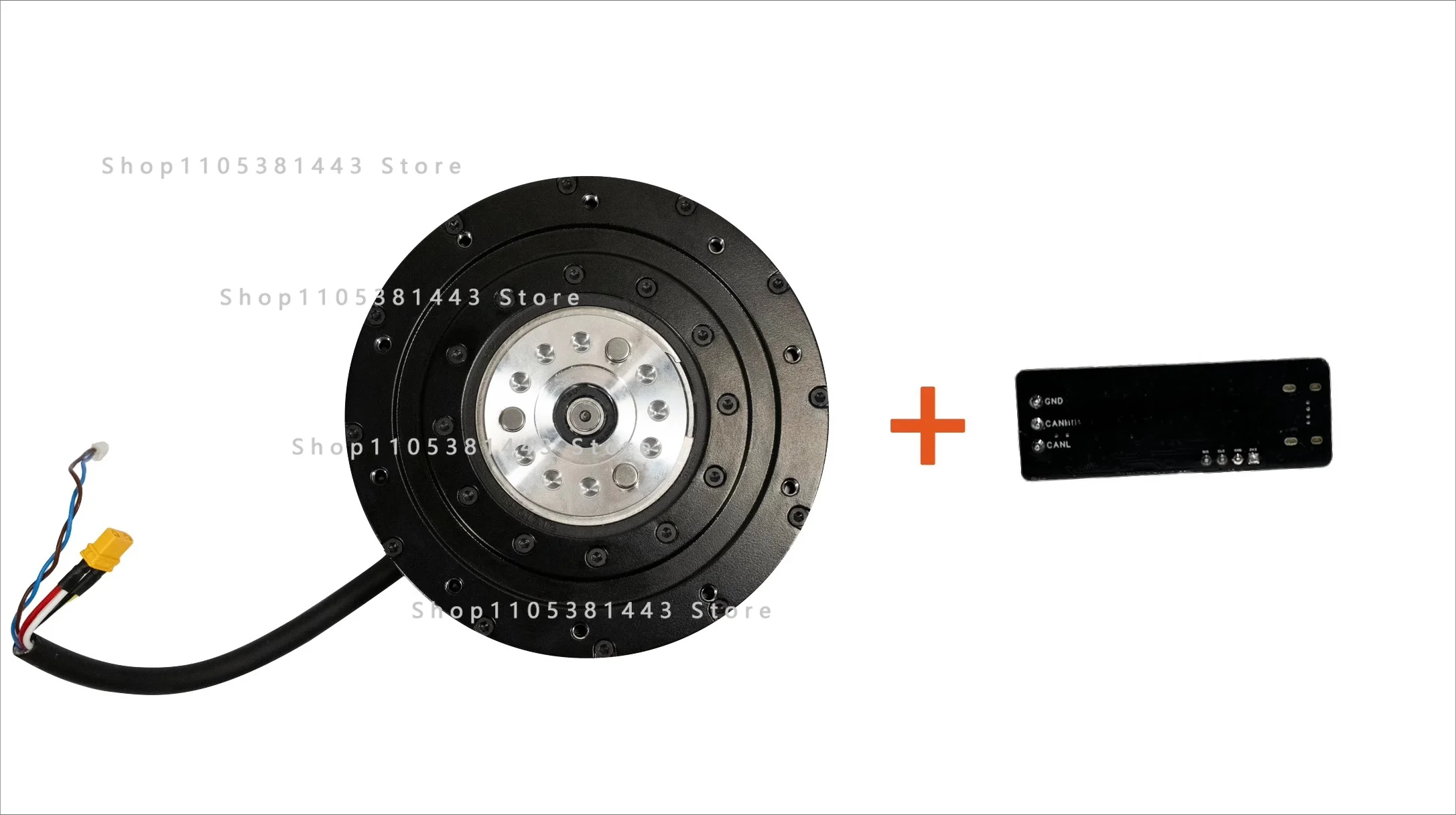 14-Bit Dual Encoders High Precision Fast Control 120Nm for Robstride 04 Quasi-Direct Drive Joint Motor Module