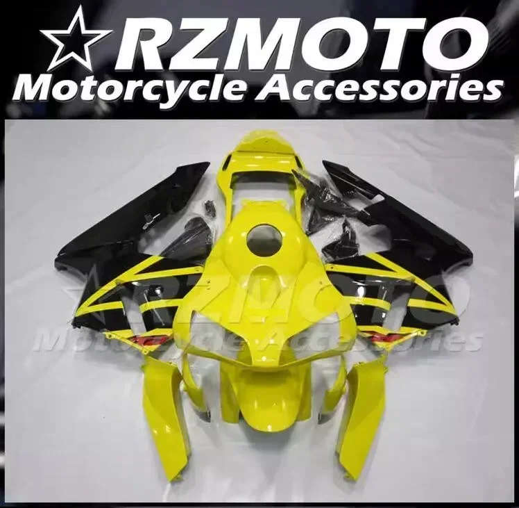 

4Gifts New ABS Motorcycle Fairings Kit Fit for HONDA CBR600RR F5 2003 2004 03 04 Bodywork Set Custom Yellow Black