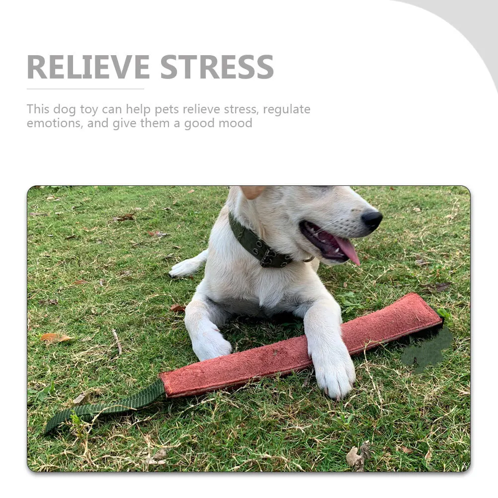 

Dog Bite Tug Heavy Duty Chew For Aggressive Dogs Training Stick Pet Anxiety Relief Outdoor Play Dog Chew
