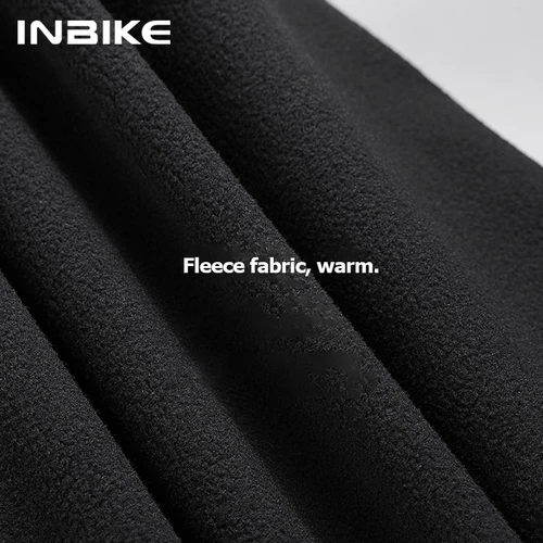 Imagen 2 del producto INBIKE-pantalones con pechera para ciclismo profesional para mujer, ropa de ciclismo de lana para invierno, pantalones con relleno 3D para bicicleta de carretera