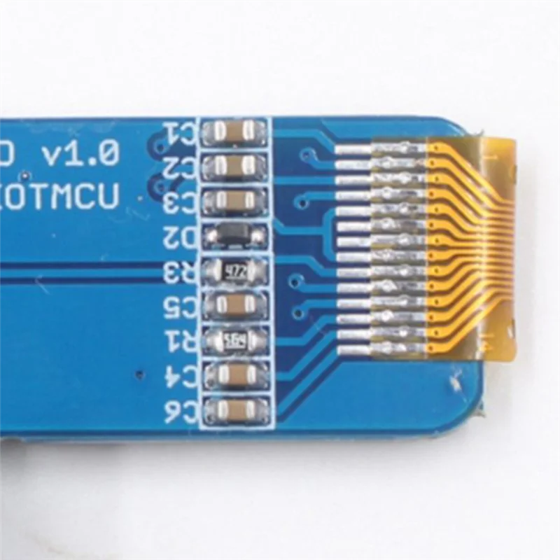 Pioled I2C 0.91Inch OLED Module 0.91Inch OLED 128X32 I2C IIC For RPI Raspberry Pi 1, B+, 2, 3 And Zero-ABIU