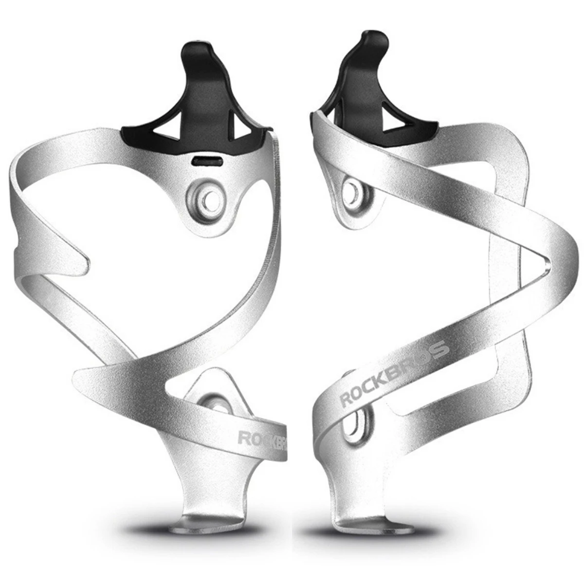 Image of ROCKBROS Fahrradkessel aus Aluminiumlegierung, eingebauter Becher, Mountainbike-Flaschenhalter, ultraleichtes Fahrradzubehör, 자 Wongukusydd Tinggi