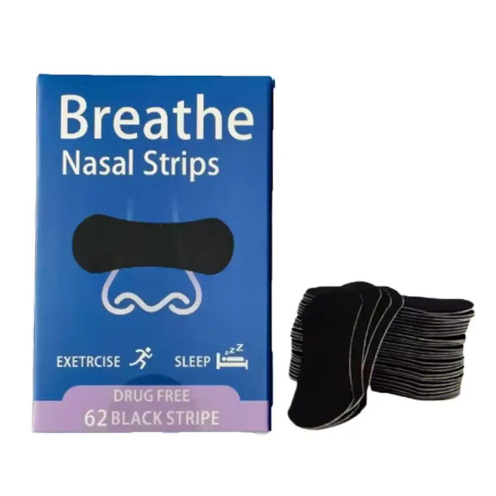 

Пластырь для носа против храпа, 62 шт., средство для сна, простое дыхание, аромат лаванды, упражнения на воздухозаборник, улучшение сна для взрослых и детей