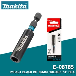 Makita E-08785 Impact Magnetic Extension Bit Holder Black 60MM 1/4