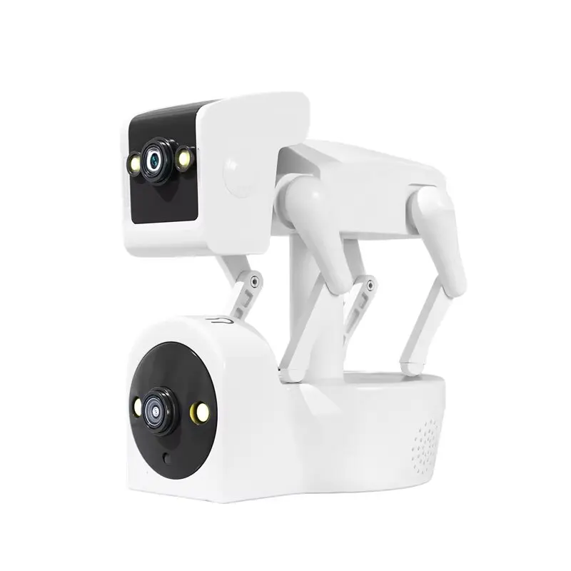 1080P 5G Dual Lens Robot Dog Camera 4MP Yoosee APP Robot Dog Camera Full Color PTZ IP Dome Camera Home Security CCTV Baby Monito